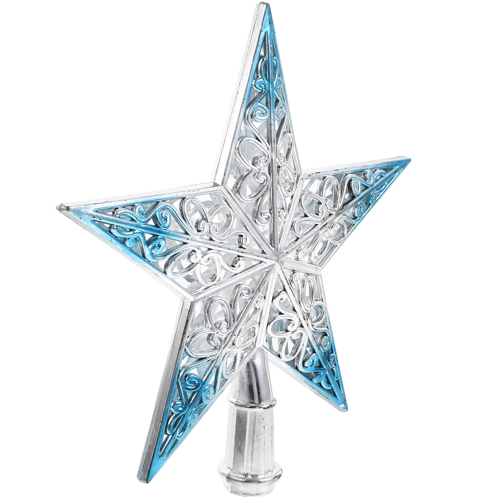 

Christmas Tree Star Topper Starparty Decoration Tree toppers Blue Decorchraitmas Supplies Favors Patriotic Christmas Decoration