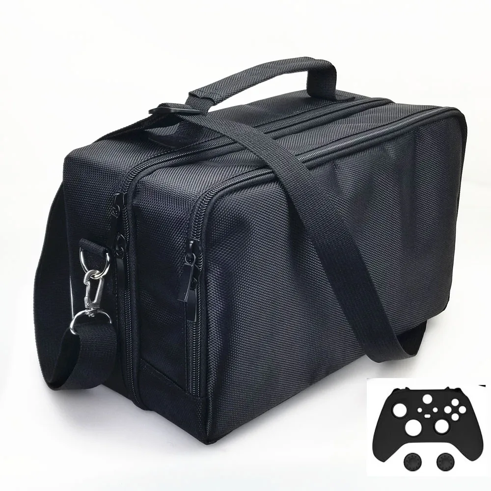 

Игровые аксессуары для контроллеров консоли Xbox серии S XSS, чехол для переноски, дорожная сумка через плечо, защитные карманы для хранения, кр...