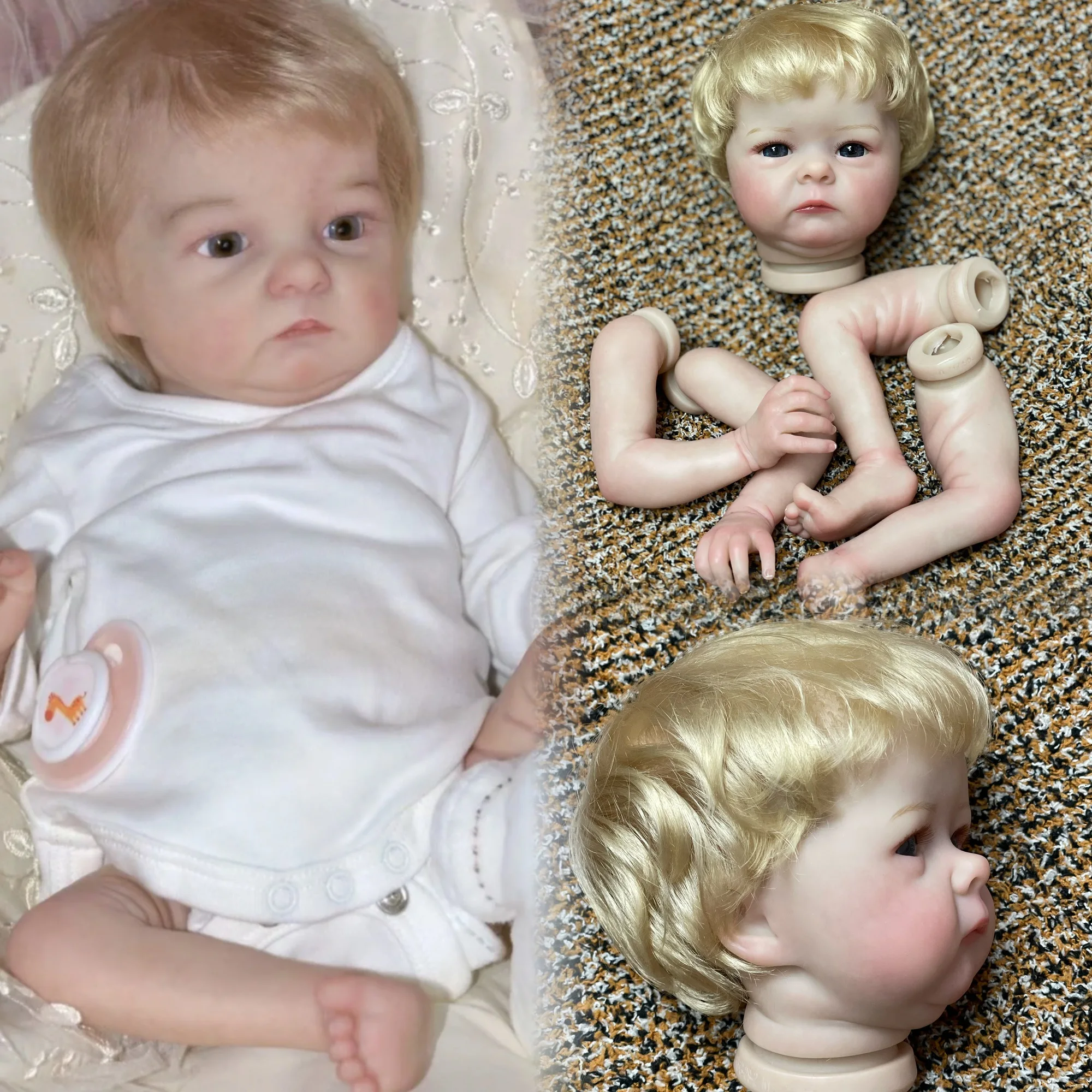 43 См Реалистичный Неокрашенный Набор Кукол Реборн сделай Сам С Реалистичными