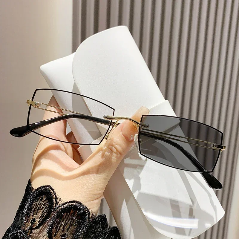 Очки для пожилых деловые фотохромные дальнозоркости без оправы очки чтения с