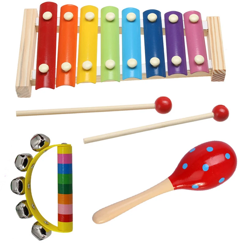 

Baby Toy Music Instrument Toy Wooden Frame Style Xylophone Children Kids Musical Funny Toys Rainbow Tower Educational Toys Gifts