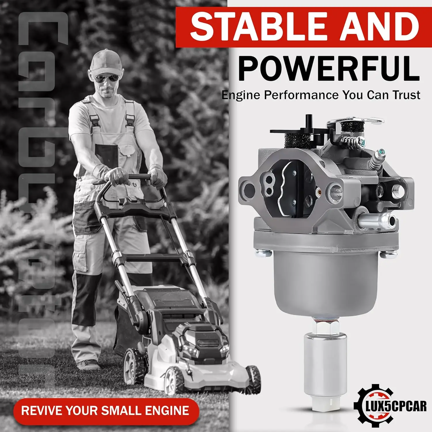 Фото Карбюратор 594601, замена для Briggs and Stratton 331877-1234-B1, 331877-1371-B1, 331877-2371-G5, 331877-2449-G1, 331877-08 №4