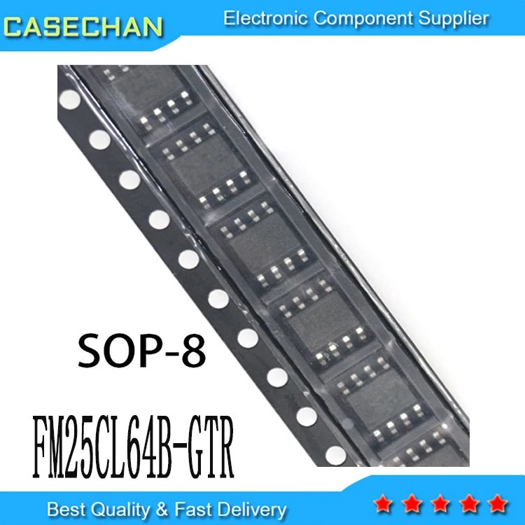 10 шт. новые и оригинальные FM25CL64BG FM25CL64 SOP-8 нелетающие микросхемы памяти