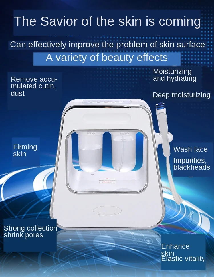 Blackhead Remover Pore Vacuum Acne Remover Micro Bubble Facial Cleansing Home Use Salon Skin Care Machine Facial Care