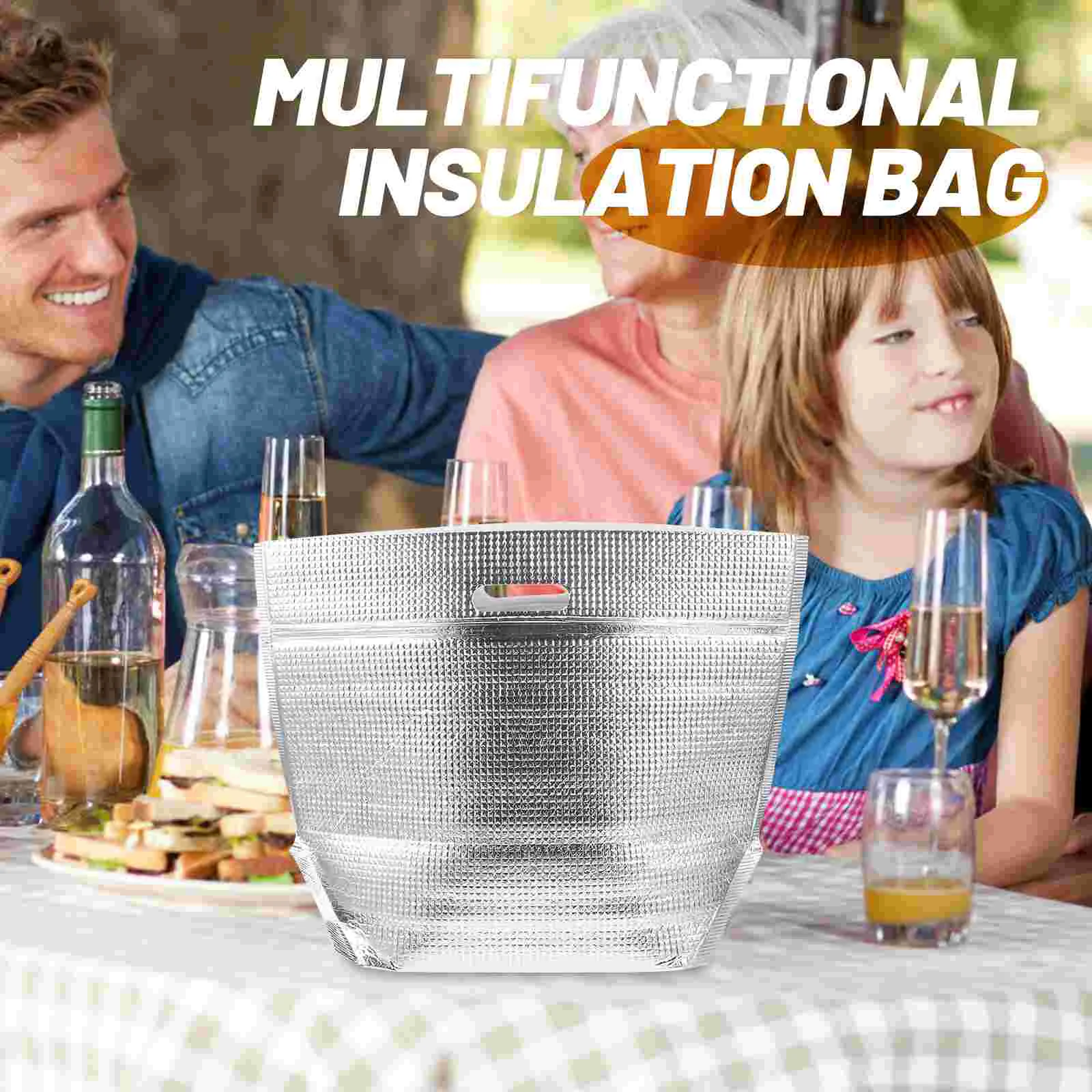 wa 5-częściowa torba izolacyjna do przechowywania żywności Wielofunkcyjna izolowana termiczna Wygodna w gospodarstwie domowym