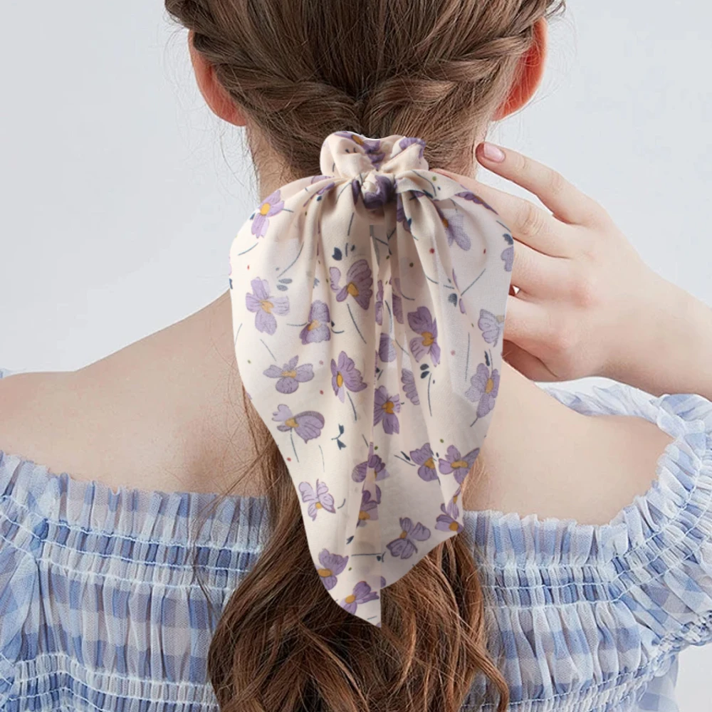 1 шт. новая Корейская версия маленькие прозрачные длинные ленты с принтом бабочки