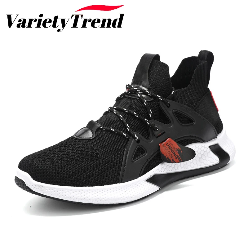 

Men Light Sneakers Mesh Breathable Fly Woven Men Casual Shoes Trendy Male Sneaker Outdoor Running Shoes Tenis Masculino