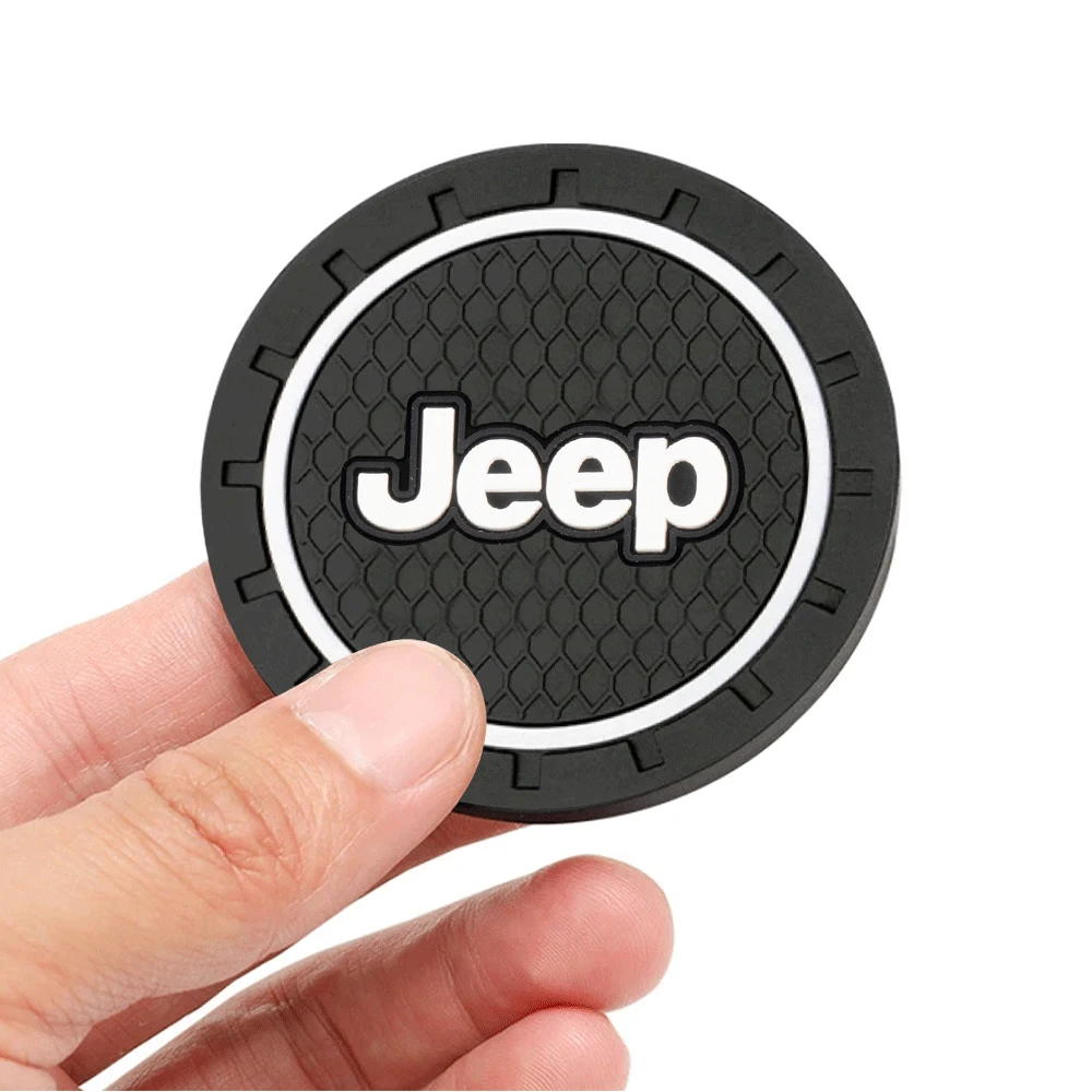 1/2 шт. автомобильный противоскользящий коврик для чашки воды силиконовый