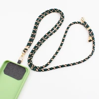 mobile phone lanyard detachable buckle telescopic pendant phone universal with clip long crossbody hanging neck hanging chain