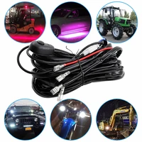 3m 40a 12v auto car fog hid bar led lights relay kit cable harness fuse wire onoff switch driving offroad work lamps wiring