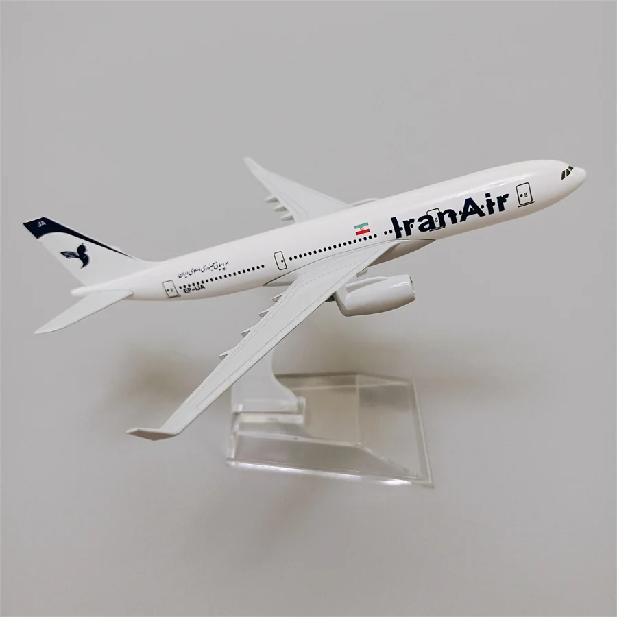 

16cm Alloy Metal Iran Air A330 Airlines Airplane Model Iran Airbus 330 Airways 1/400 Scale Diecast Plane Model w Stand Aircraft