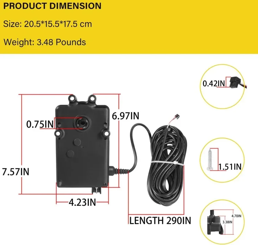 263045 Привод клапана CVA-24T вращение на 180 градусов привод для бассейна и спа-салона