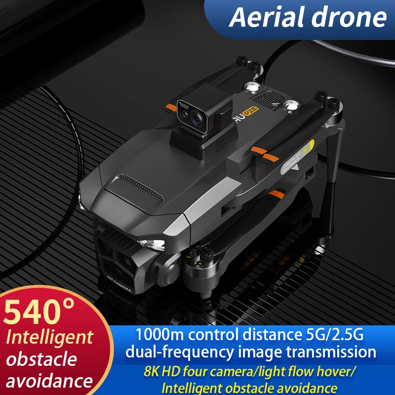 

Drone 8k Profesional Gps 8 Km HD Camera Brushless Motor Level 7 Wind Resistance Four-way Laser Obstacle Avoidance LCD RC Drones
