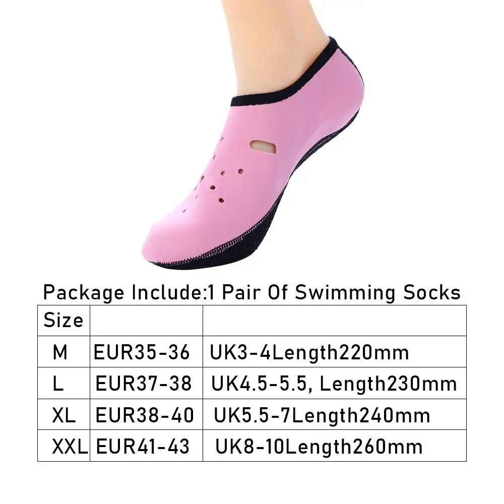 Нескользящие кроссовки для йоги босиком подводная обувь ласты взрослых носки