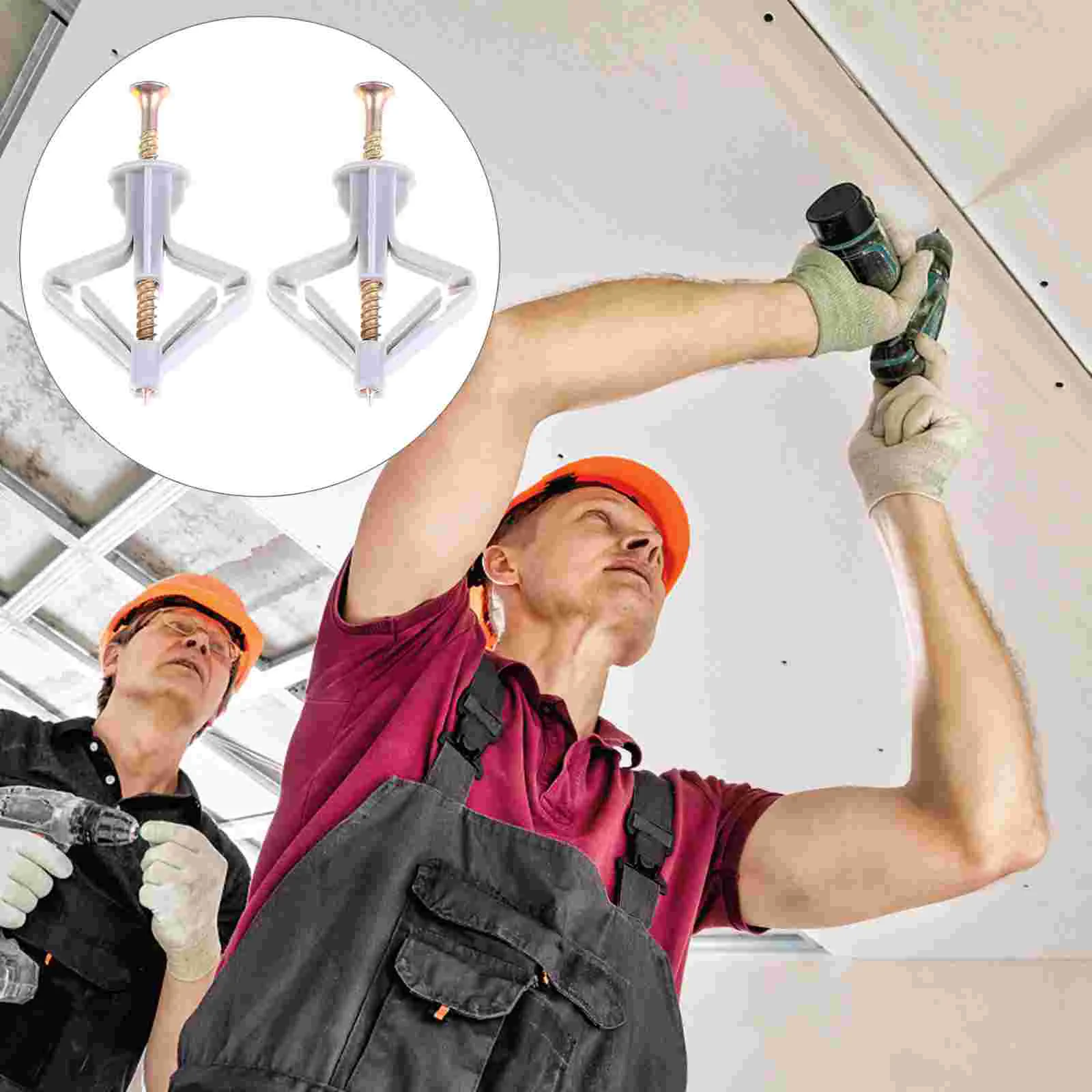 

Cavity Screw Anchors Bolts Expansiontoggle Head Round Steel Plated Zinc Pipe Tube Screws Plugsparts Wall Home Anchor Hollow Duty