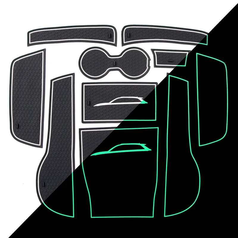 Противоскользящий коврик для ворот Audi A3 8V 2013-2019 S3 RS3 нескользящая накладка на