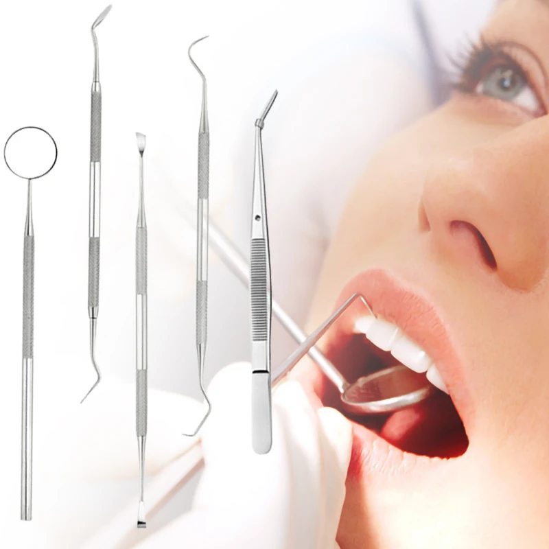 

Стоматологические инструменты из нержавеющей стали для ухода за полостью рта