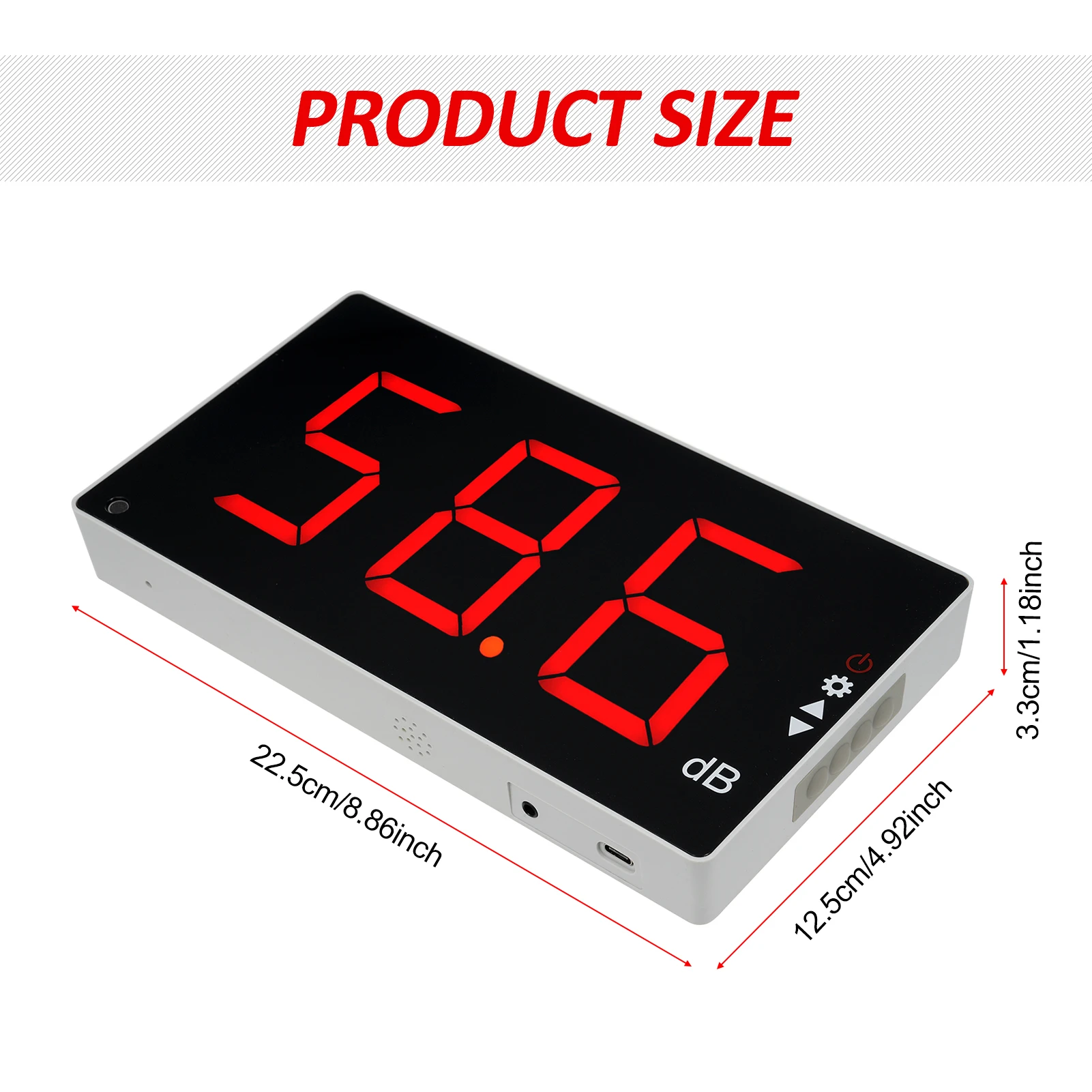 

Шумомер Qiilu Noise Meter