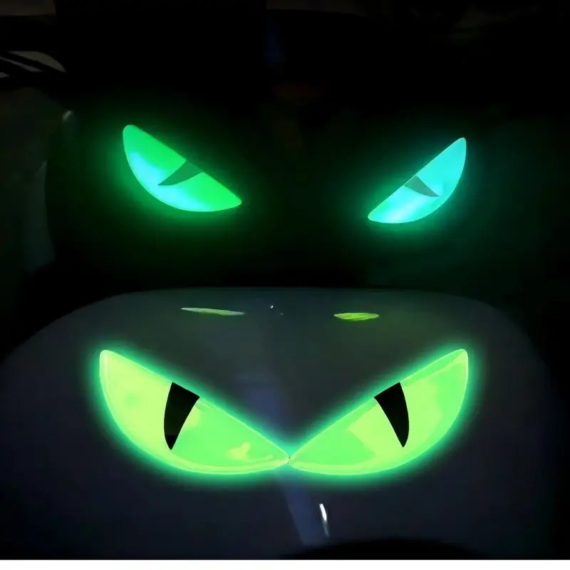 3D-светоотражающие наклейки Глаз дьявола для автомобилей и мотоциклов — улучшите