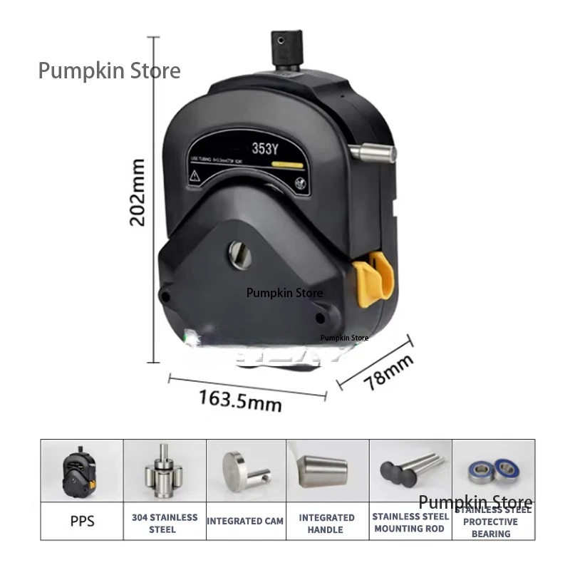 Перистальтическая головка насоса 353Y простая установка перистальтическая