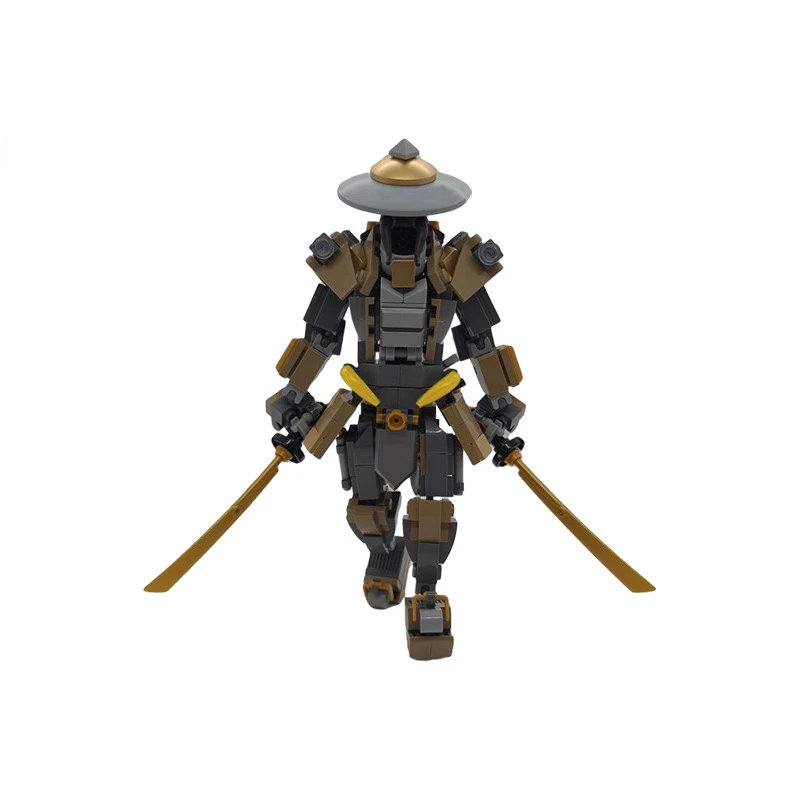 

Конструктор Креативный дизайн Сборная модель для мальчиков настольное украшение подарок Самурай мейка Набор строительных блоков игрушка ...