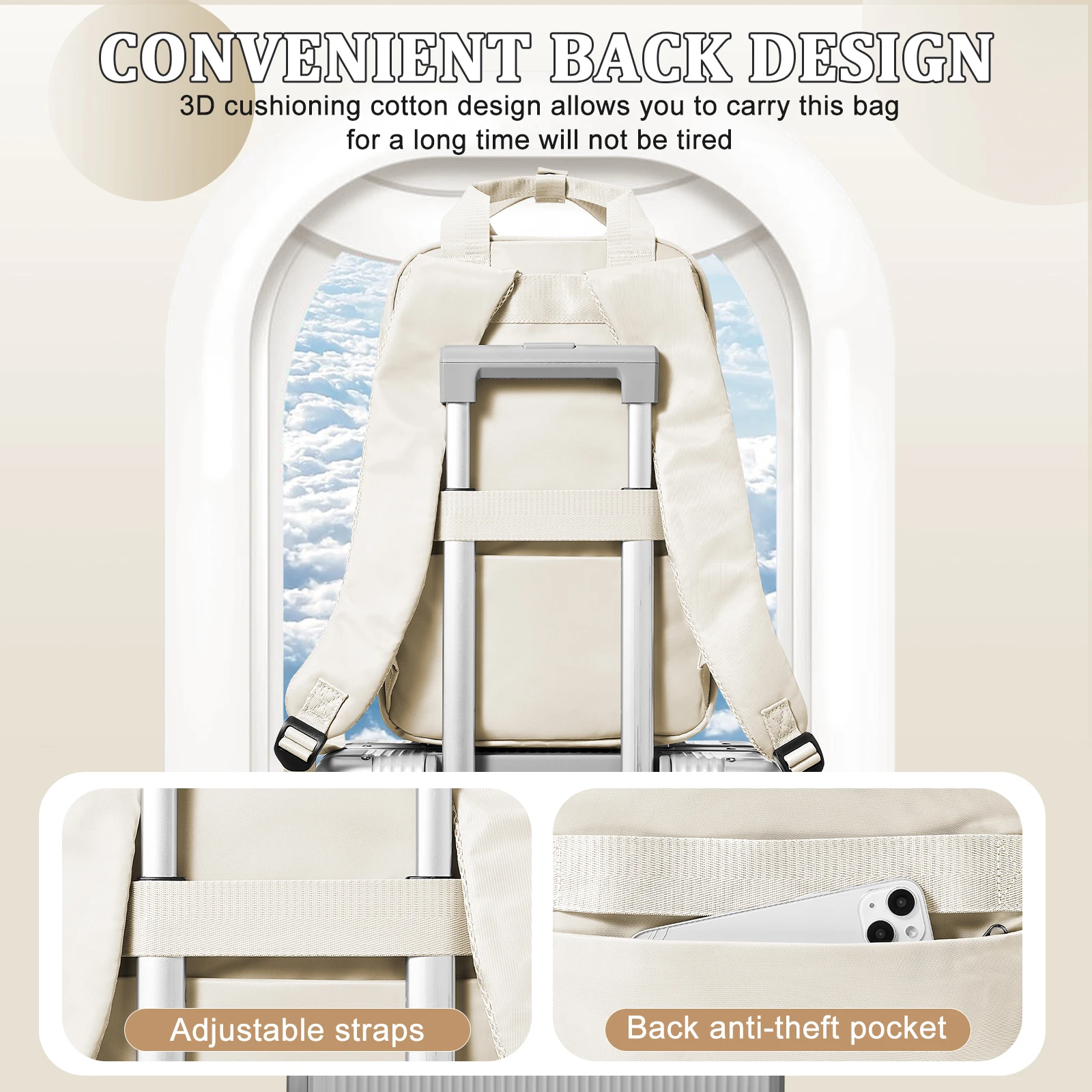 Женский рюкзак для путешествий 40x20x25 ryanair дорожный ранец девочек-подростков