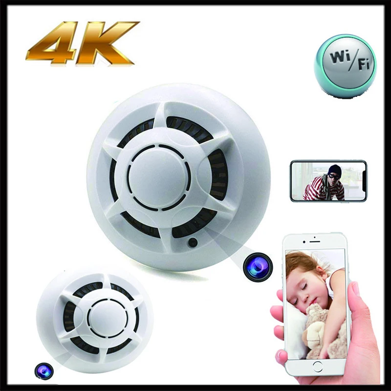 Ip-камера 4K HD Беспроводная с поддержкой Wi-Fi и датчиком движения | Электроника