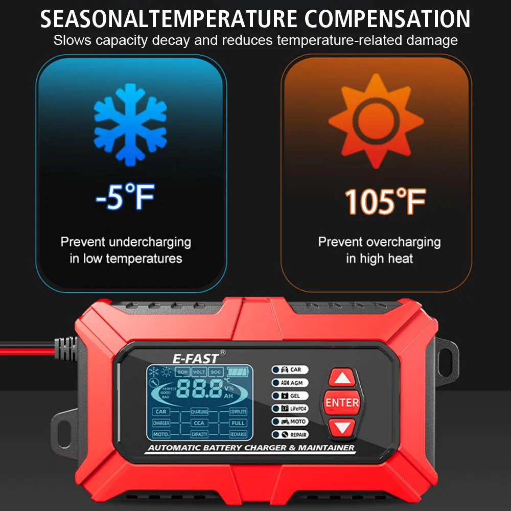 Тестер системы умное автомобильное зарядное устройство для аккумуляторов