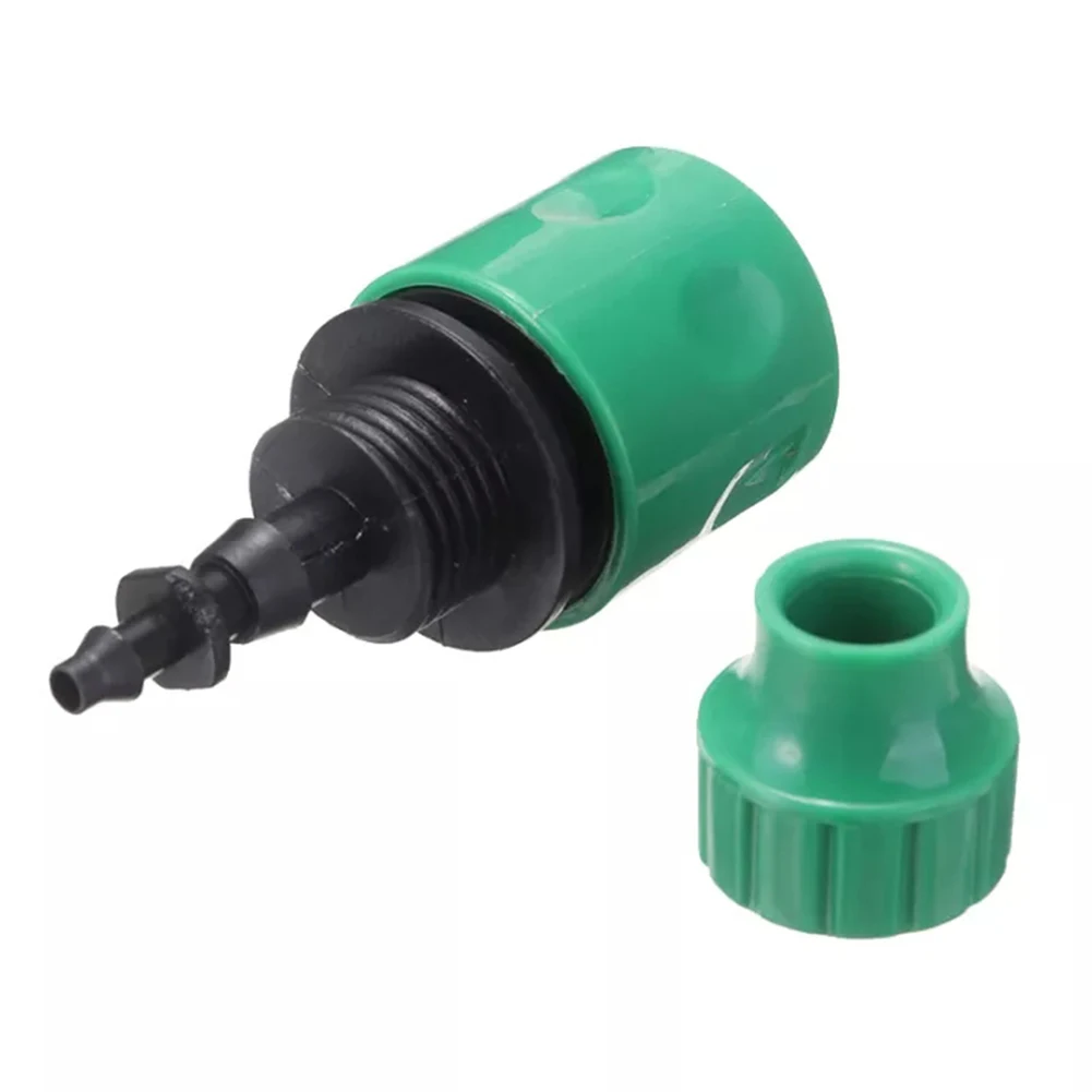 

Adapter Hose Quick Connector 4/7mm/8/11mm 5 Pcs Accessories Garden Green Micro Irrigation Adapter Pipe Adapter