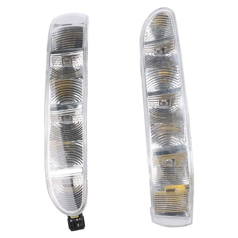 

2pcs Mirror Turn Signal Light Fit For Mercedes For Benz CLS W220 W215 2003-06 Automobiles Side Mirror Lamp Replacement