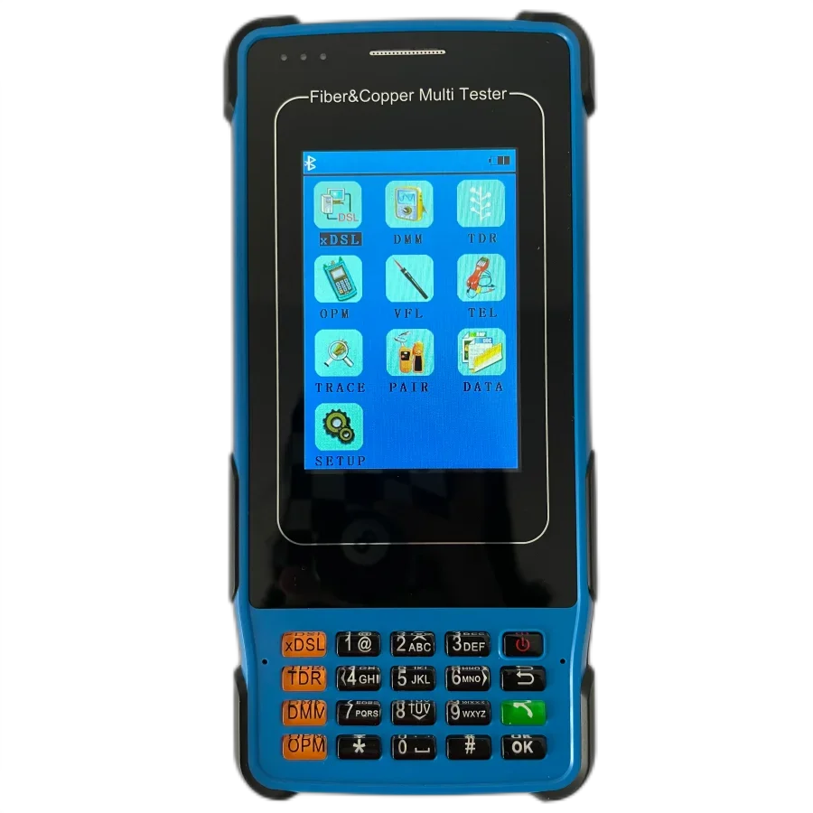 S600 Мультитестер волокна и меди 4/8/16 км Расстояние тестирования ADSL/VDSL2+/Annex L/DMM/WAN/LAN