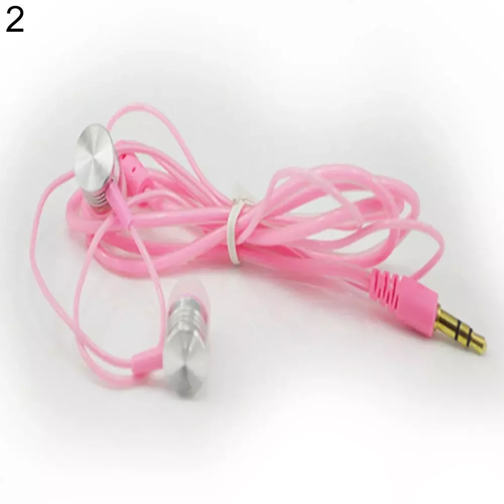 

Universal Wired In-Ear Earbuds Headsets Music Earphones 3.5mm Plug Stereo Headphone for Phone PC Laptop Tablet MP3