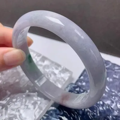 Ювелирные изделия zheru браслет из натурального бирманского нефрита 54 мм-62 мм