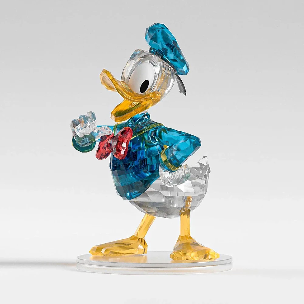 Mickey Mouse Crystal Like Blocks Disney Cartoon Diy Model Minnie Donald Building Brick Figures Decoration Toy For Children Gift