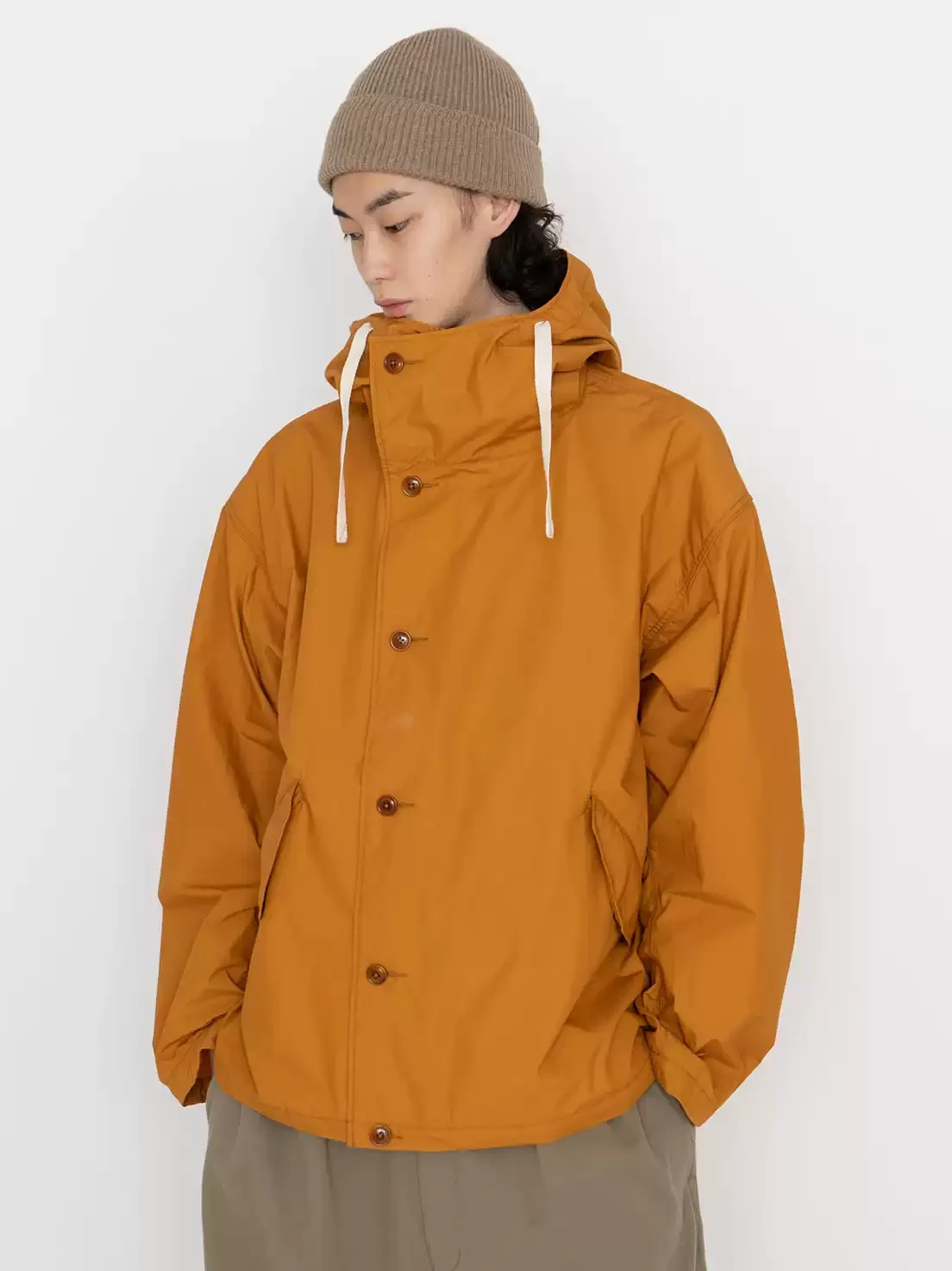 Nanamica 65/35 Hoold M51 Jaket 23SS Уличная водонепроницаемая куртка с капюшоном