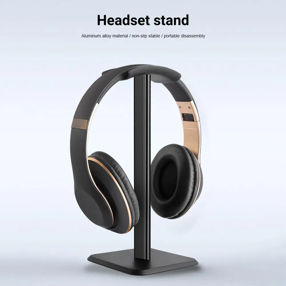 

Z6 Headphone Holder Portable High Strength Stable Desk Mount Computer Headset Stand for Office