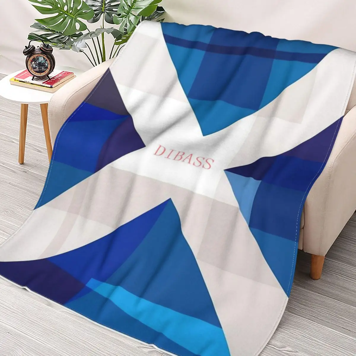 

Шотландское фланелевое одеяло с 3D принтом