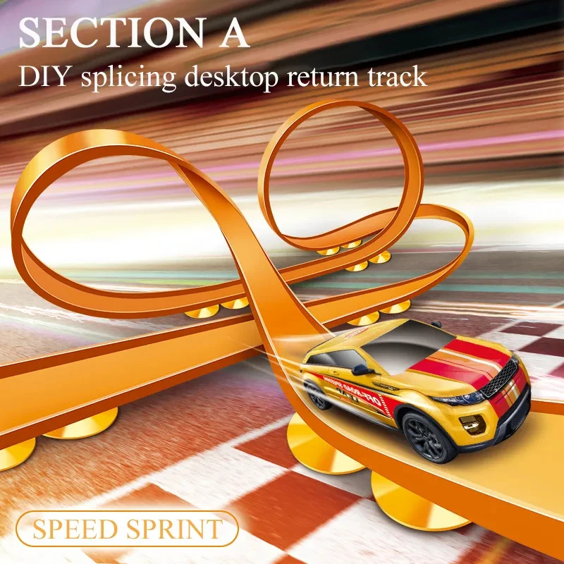 Stunt Speed Double Car Wheels Model Racing Track Diy Assembled Rail Kits Pull Back Vehicle Boys Girl Christmas Gift Children Stunt Speed Double Car Wheels Model Racing Track Diy Assembled Rail Kits Pull Back Vehicle Boys Girl Christmas Gift Children
