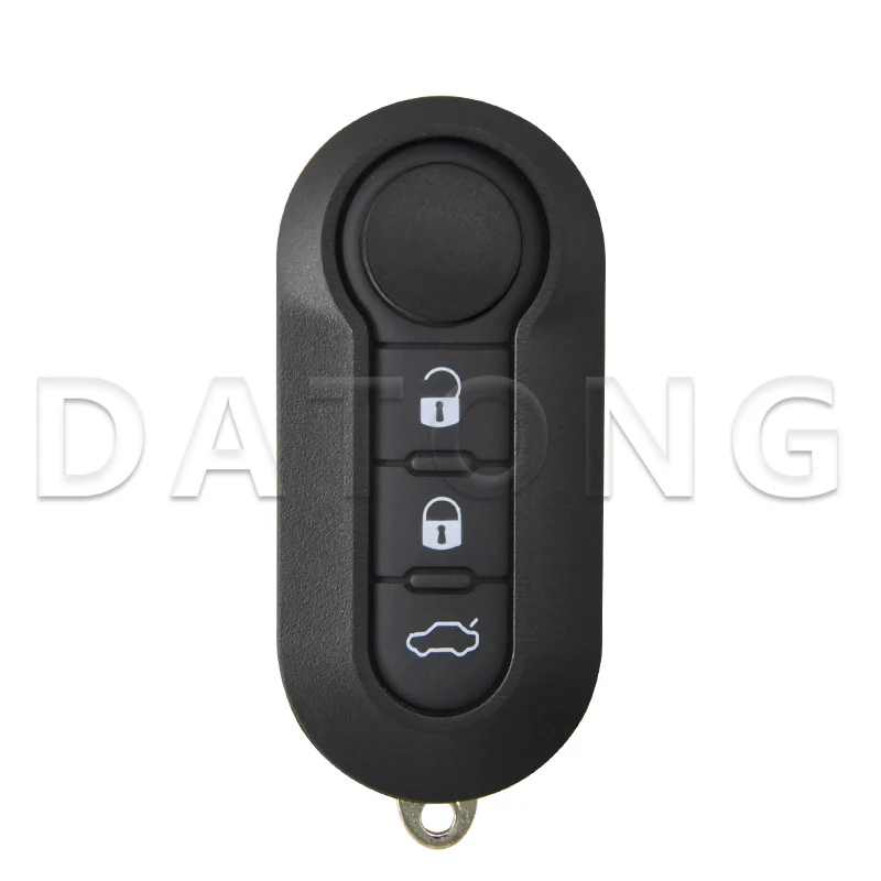 

Чехол для дистанционного ключа автомобиля Datong World для Fiat 500 Panda Punto Bravo Stilo Ducato Citroen Jumper Peugeot Boxer SIP22, откидной ключ