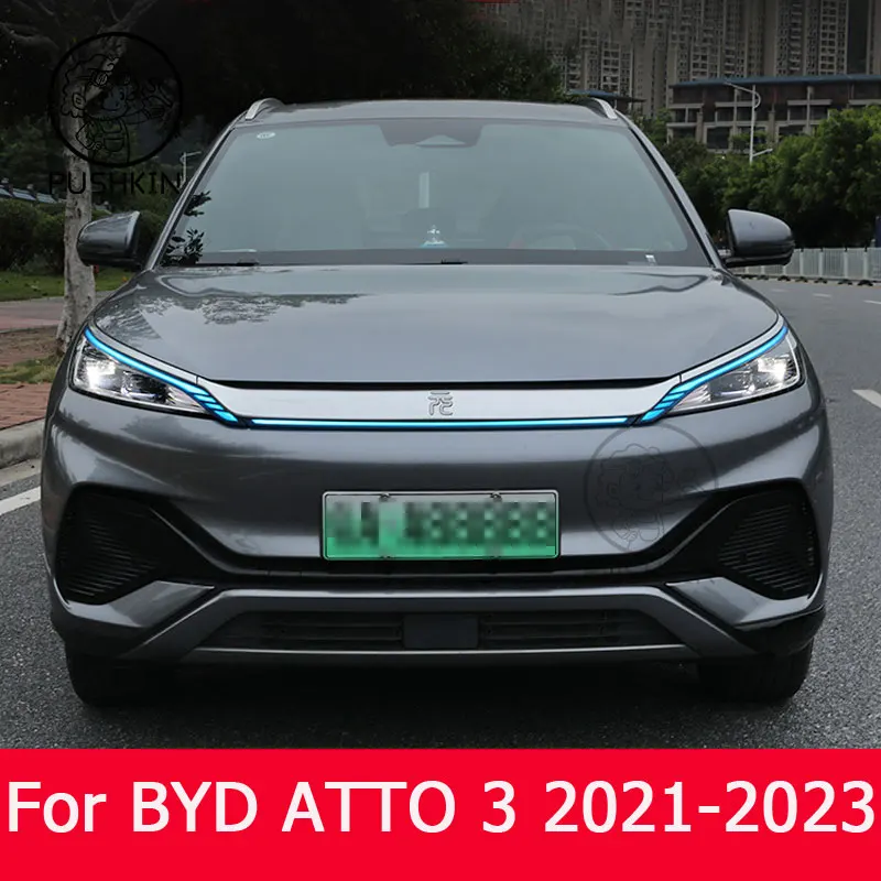 

Car Light Color Change Film Car Light Film Car Light Eyebrow Sticker Decoration Modification For Byd Atto 3 2022 Car Accessories