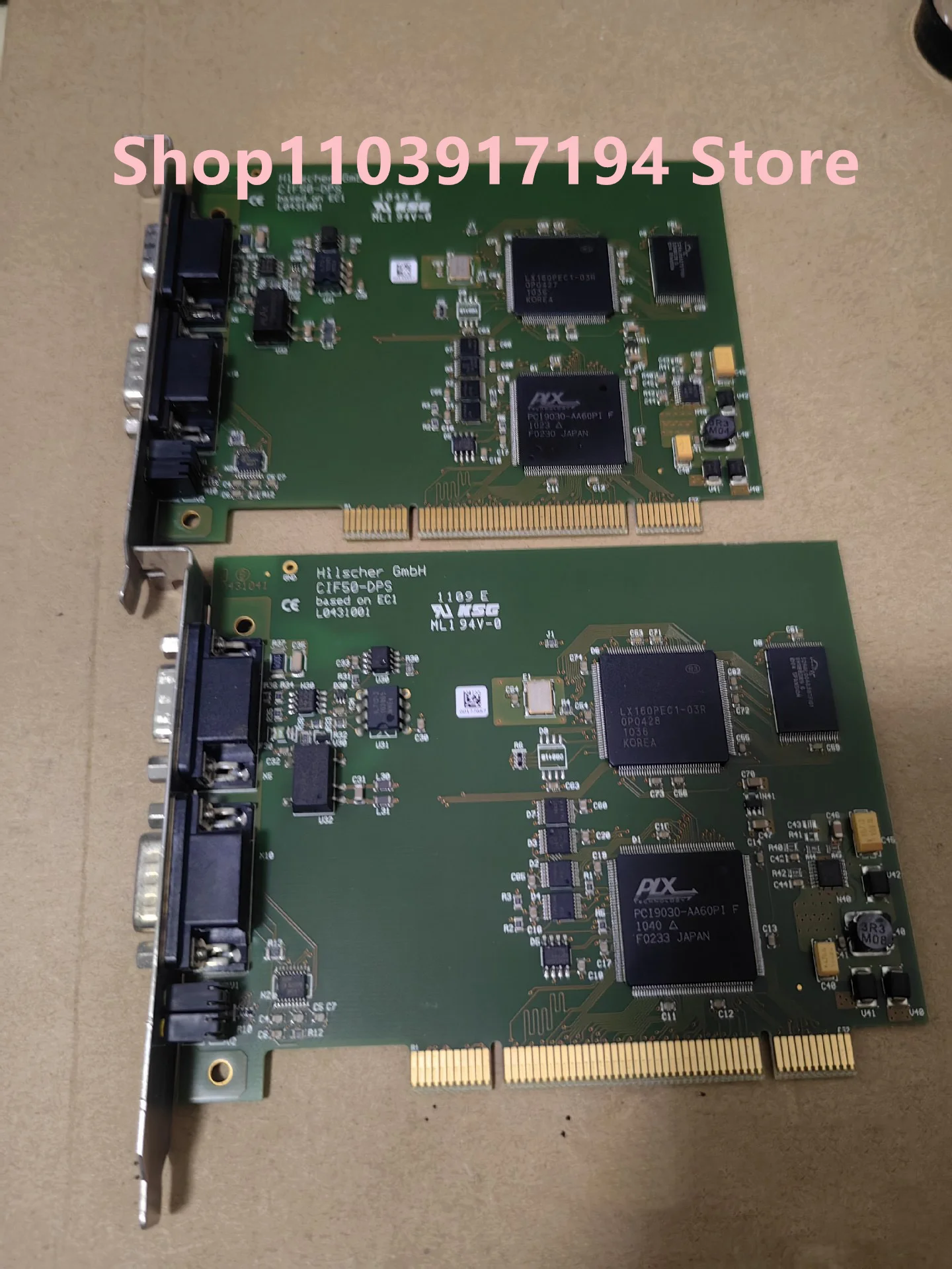 Для Hilscher CIF50-DPS карта связи цельная