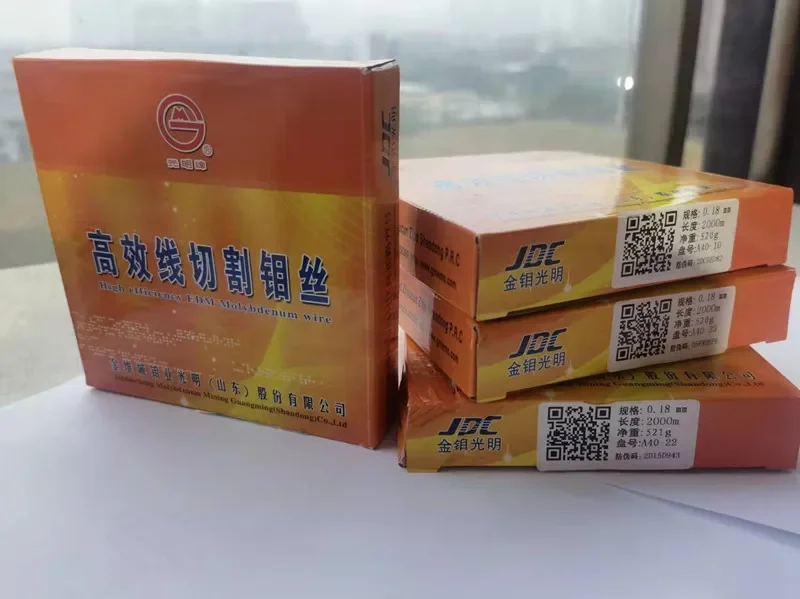 

Молибденовая проволока 0,18 мм для EDM