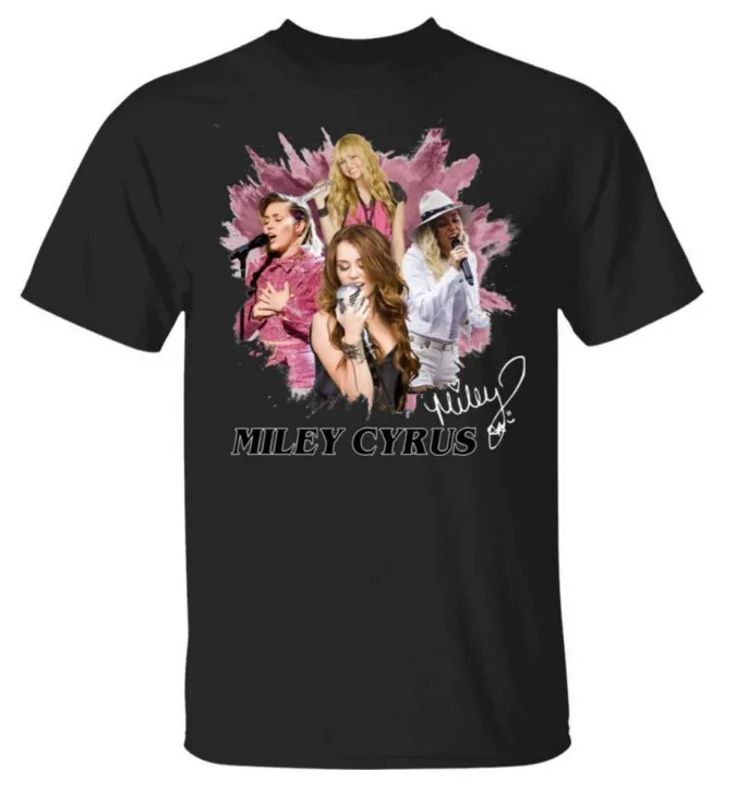 Симпатичная футболка Miley cyrus новая новый дизайн // Новинка цвет полный графика
