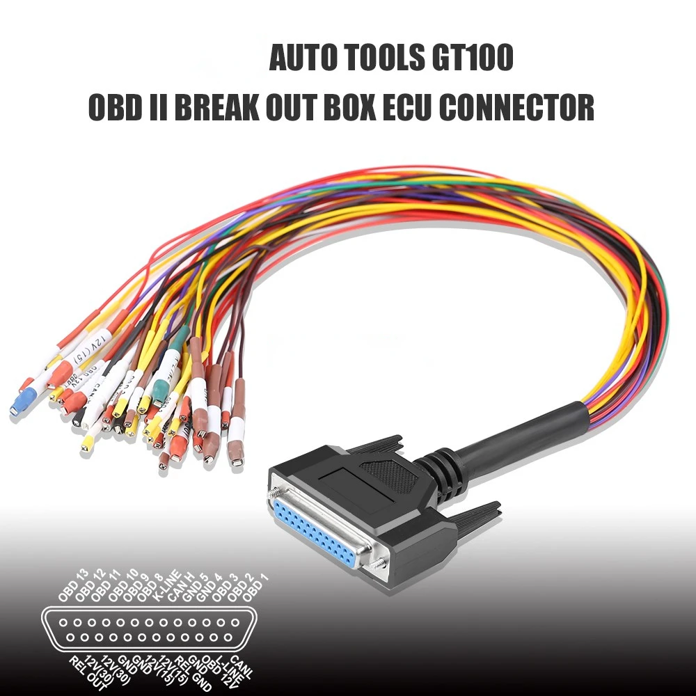 

GT100 разноцветный свитер кабель для DB25 All ECU