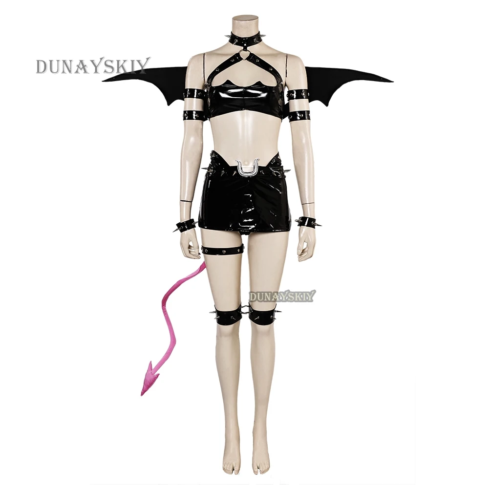 Женский костюм для косплея с поясом чулок
