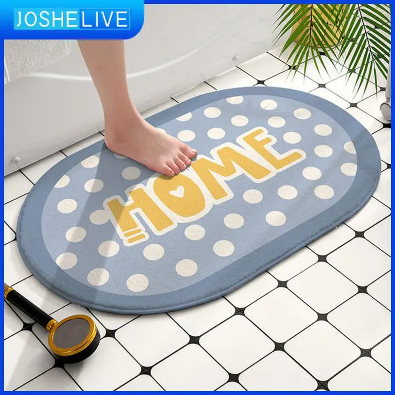 

Instant Suction And Quick Drying Toilet Seat Flexible And Folding Resistant Smooth Trimming Quick Drying Floor Mat Floor Carpet