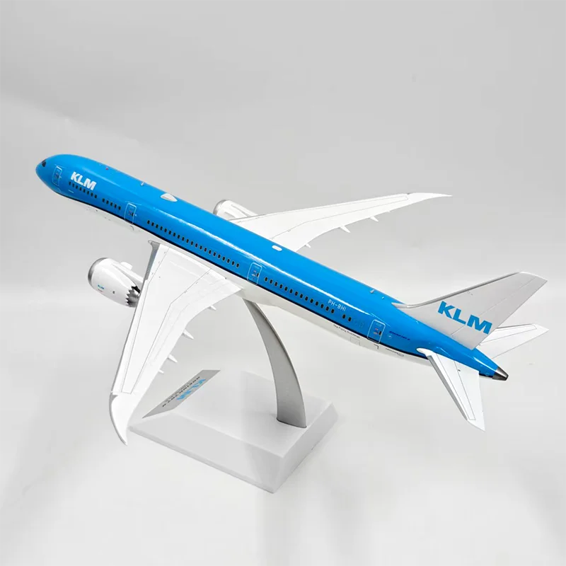 Фото Модель самолета JFOX B787-9 PH-BHI в масштабе 1:200, классическая коллекционная статическая модель из сплава для взрослых, сувенир, подарок №3