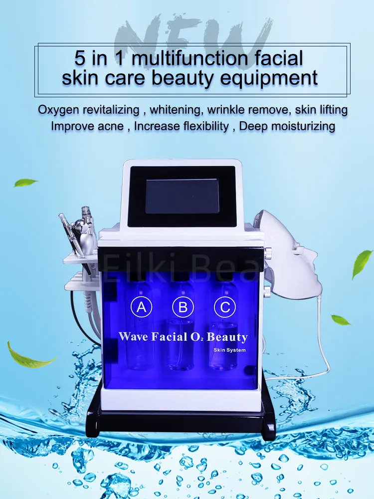 

Microdermabrasion Aqua Peeling Skin Care Whitening Oxygen Water Jet Face Tightening Hydrofacial Dermabrasion Beauty Spa Machine