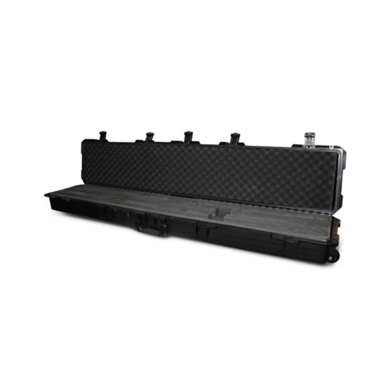 

with wheels shockproof plastic hard gun case 1710 mm for rifles outdoor