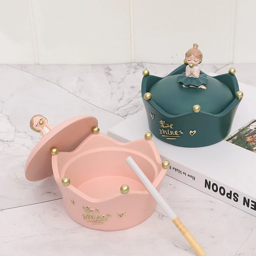 

Шкатулка для украшений для дома, балетка для девочек, пыленепроницаемые аксессуары, пепельница для ожерелий, колец, серег, гостиной, спальни